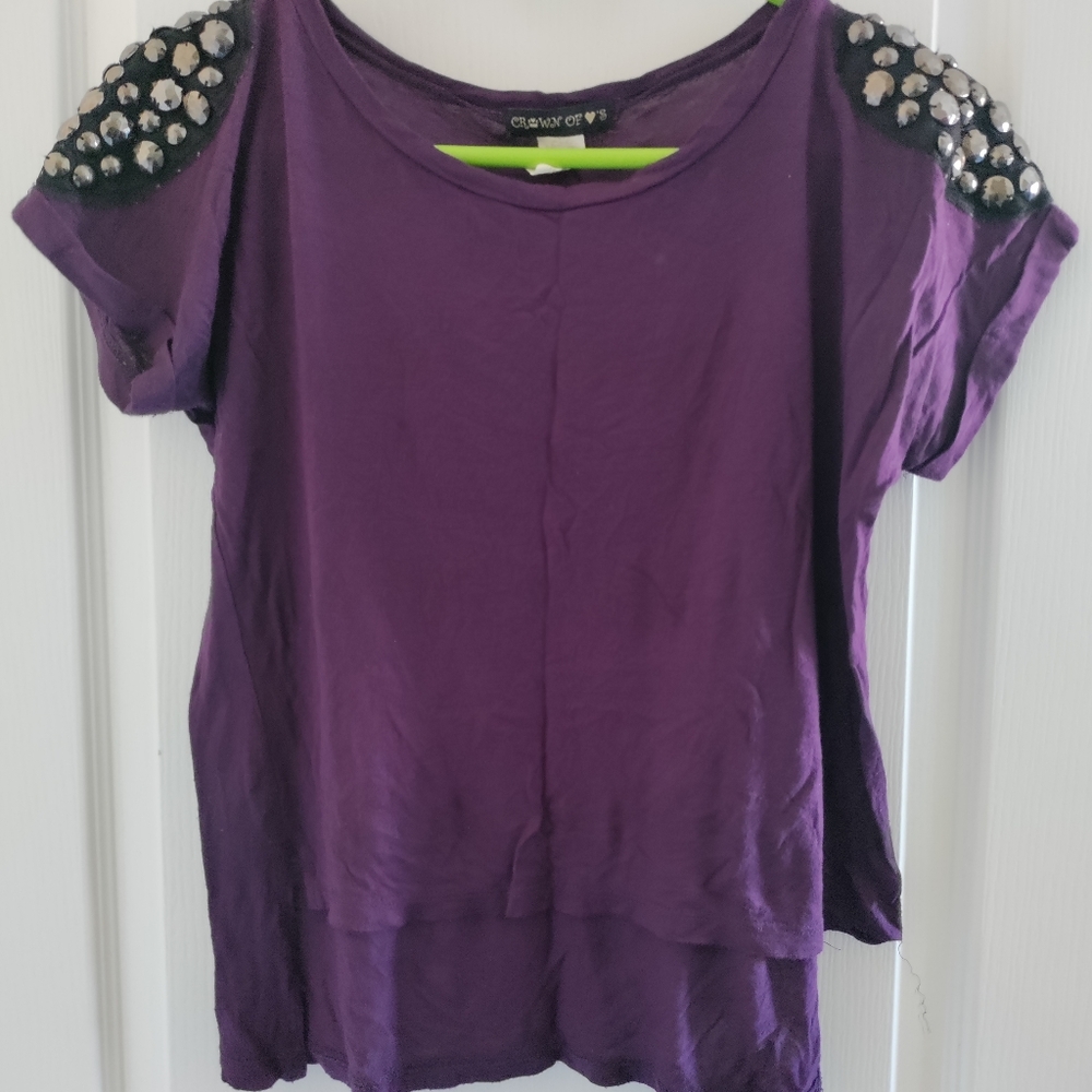 Purple blouse
